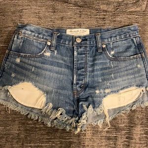 Abercrombie and Fitch High Rise Short